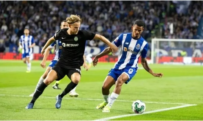 So sánh tổng quan về hai đội theo số liệu thống kê về Porto gặp Sporting.